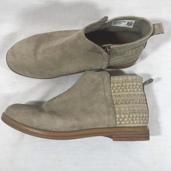 toms deia booties desert taupe
